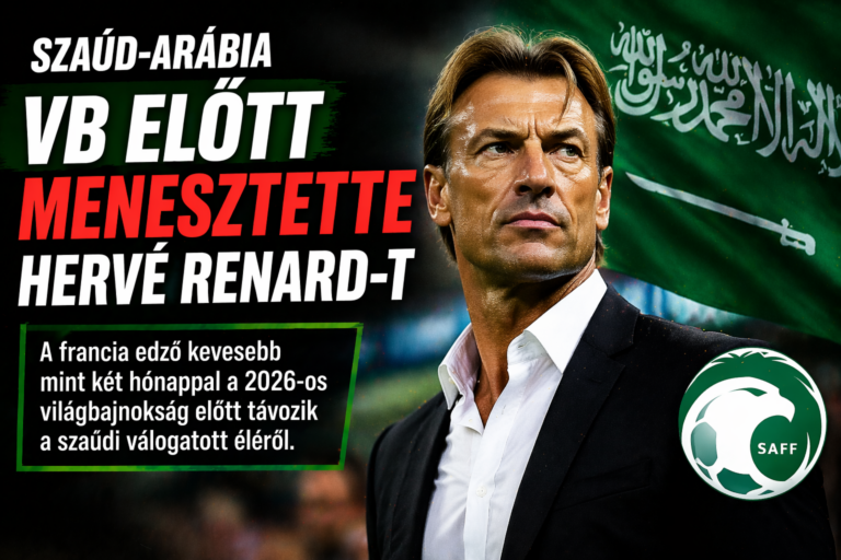 Szaúd-Arábia vb előtt menesztette Hervé Renard-t