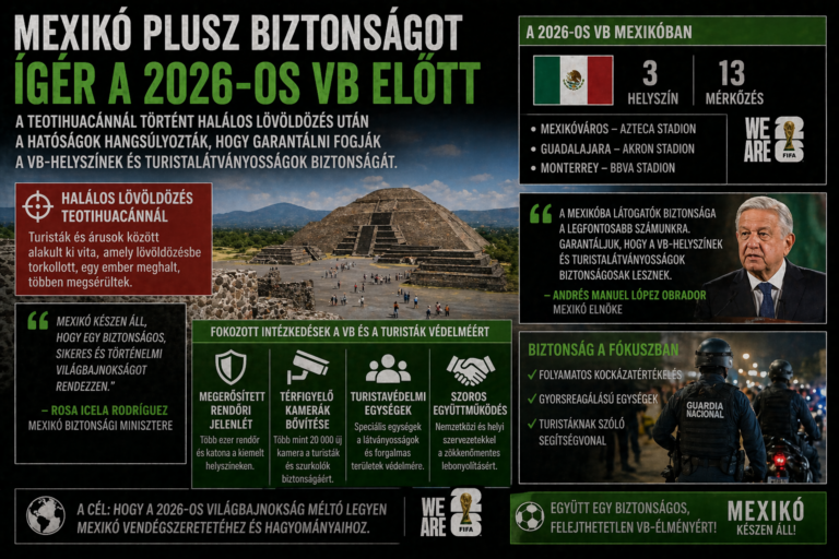 Mexikó biztonsága a 2026-os VB előtt