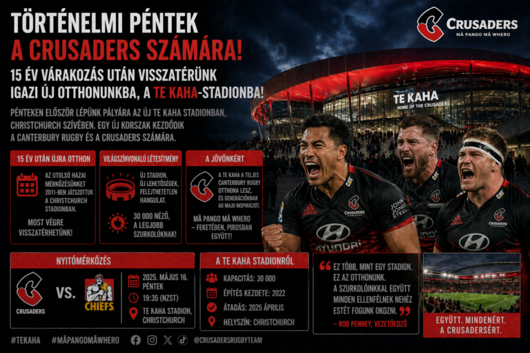 Történelmi pillanat a Te Kaha-ban