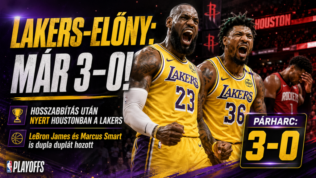 Lakers dominate playoff series 3-0