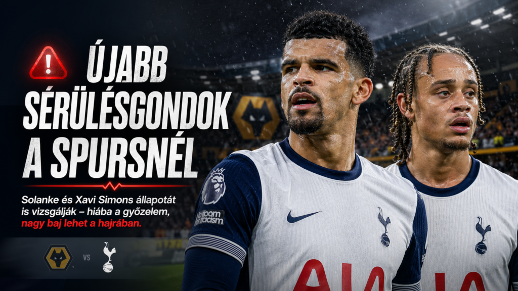 Injury concerns at Spurs match