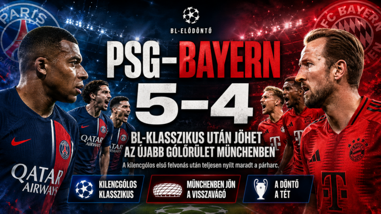 PSG–Bayern 5–4