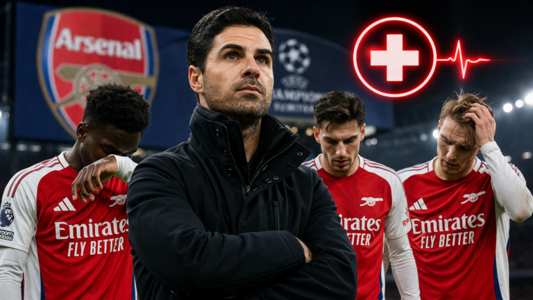 Sérülésriadó az Arsenalnál