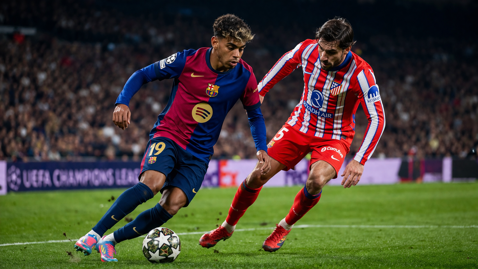 Futballcsata a Bajnokok Ligájában