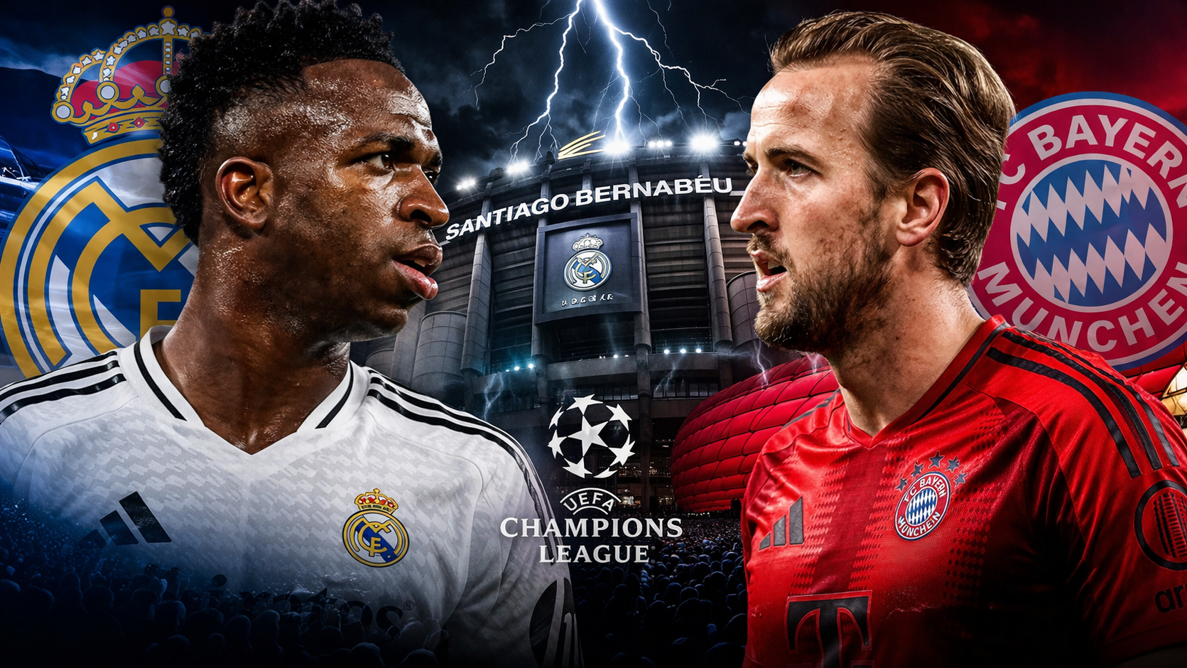 Real Madrid és Bayern München összecsapás