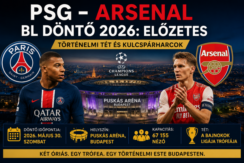 BL döntő 2026: Párizs és London