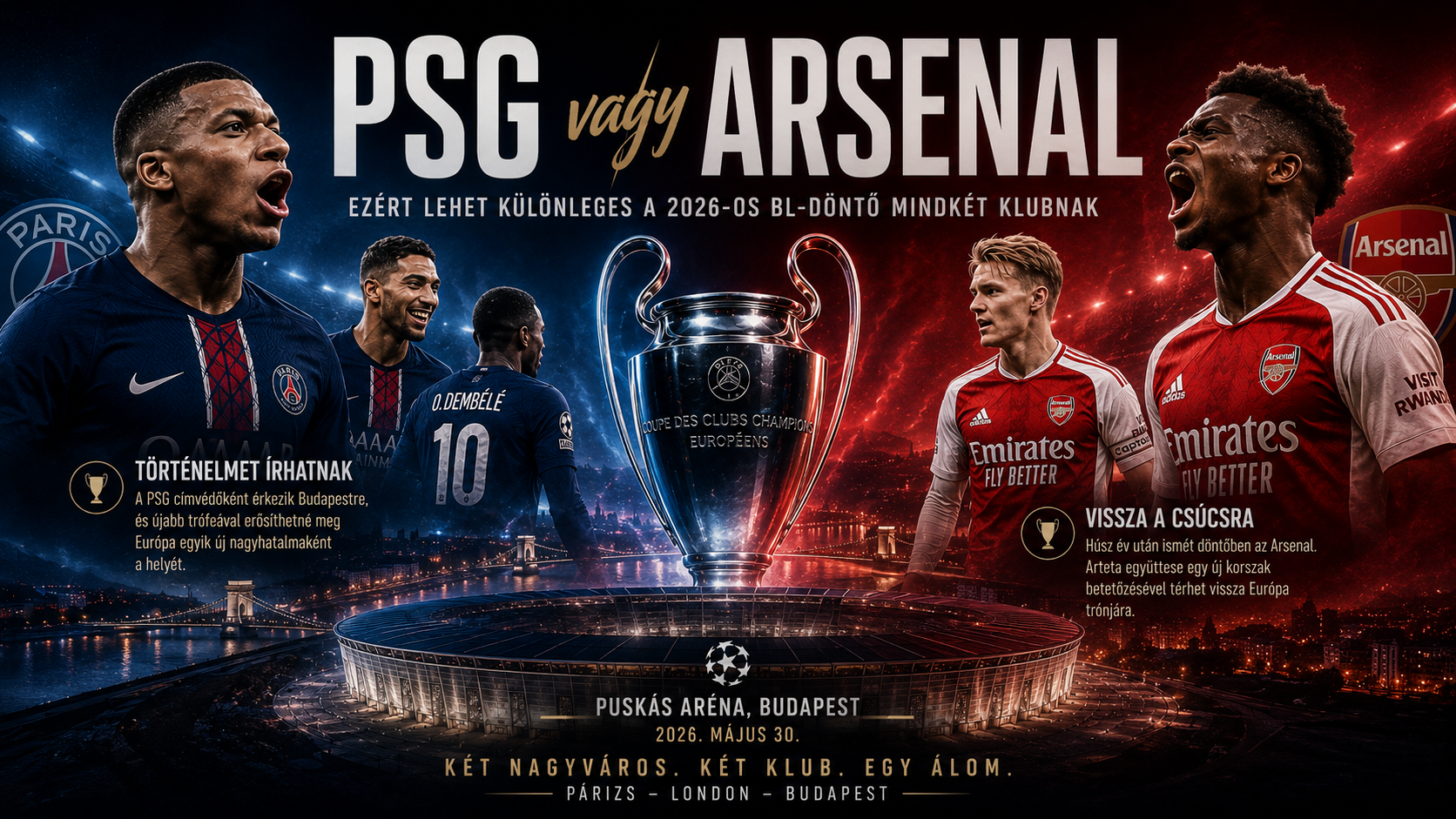 PSG vagy Arsenal?