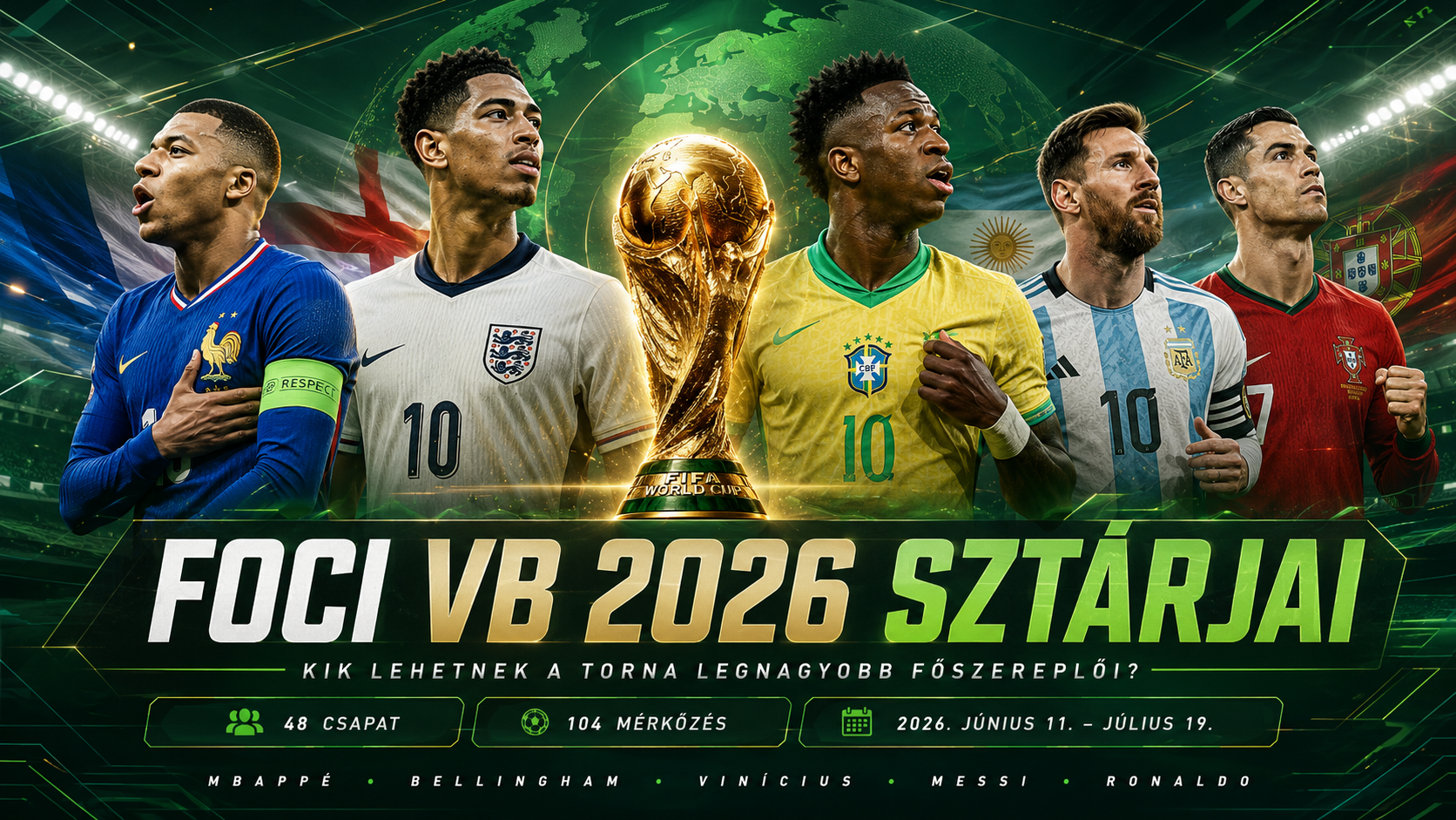 Foci VB 2026 sztárok