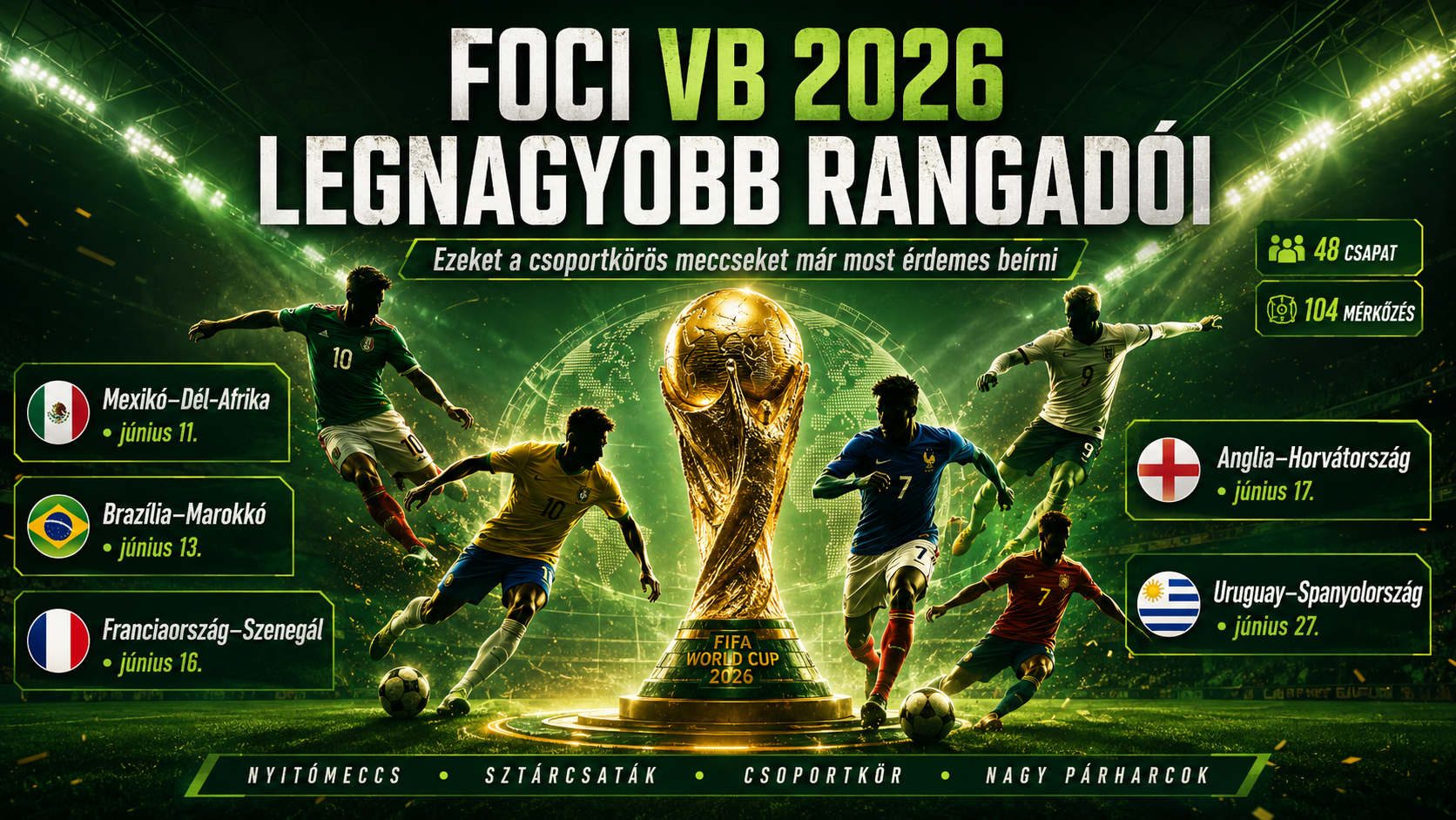 Foci VB 2026 rangadók a csoportkörben