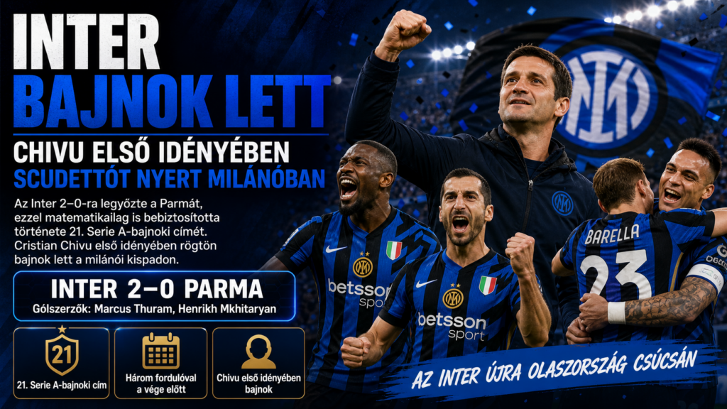 Inter Milan's historic Serie A victory