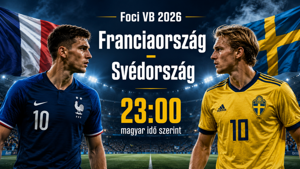 Franciaország vs Svédország - VB 2026