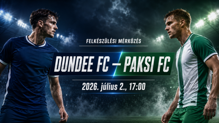 Felkészülési mérkőzés: Dundee FC vs Paks