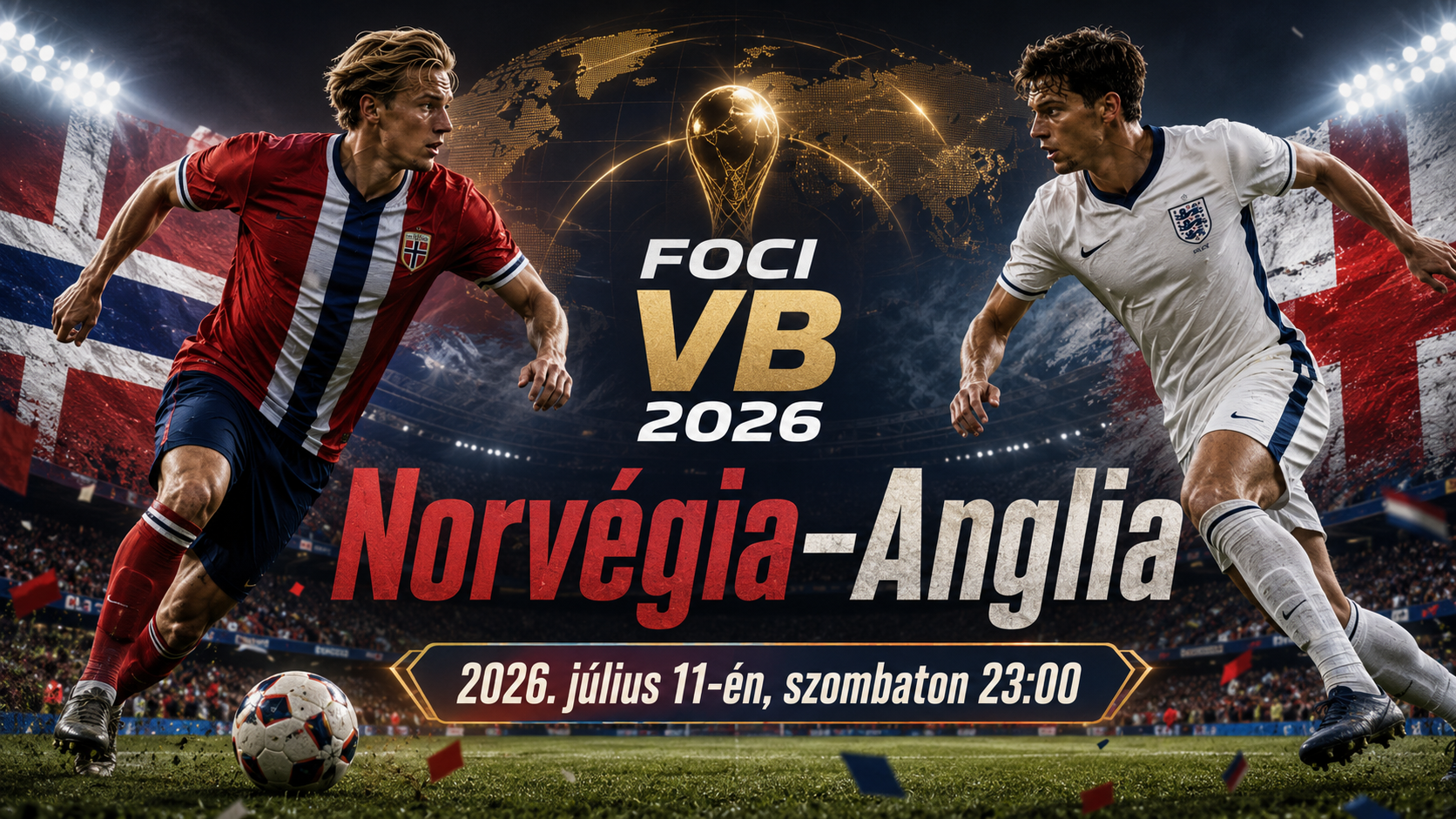 Norvégia–Anglia 2026 foci mérkőzés