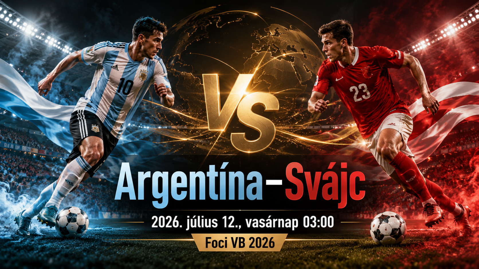 Argentína–Svájc Foci VB 2026 meccs