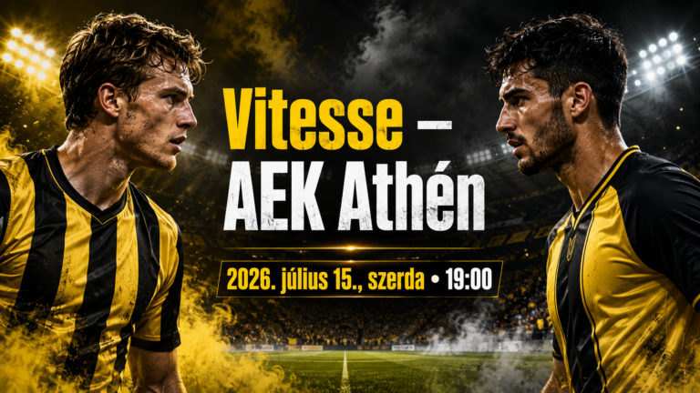 Görög bajnok ellen tesztel a Vitesse
