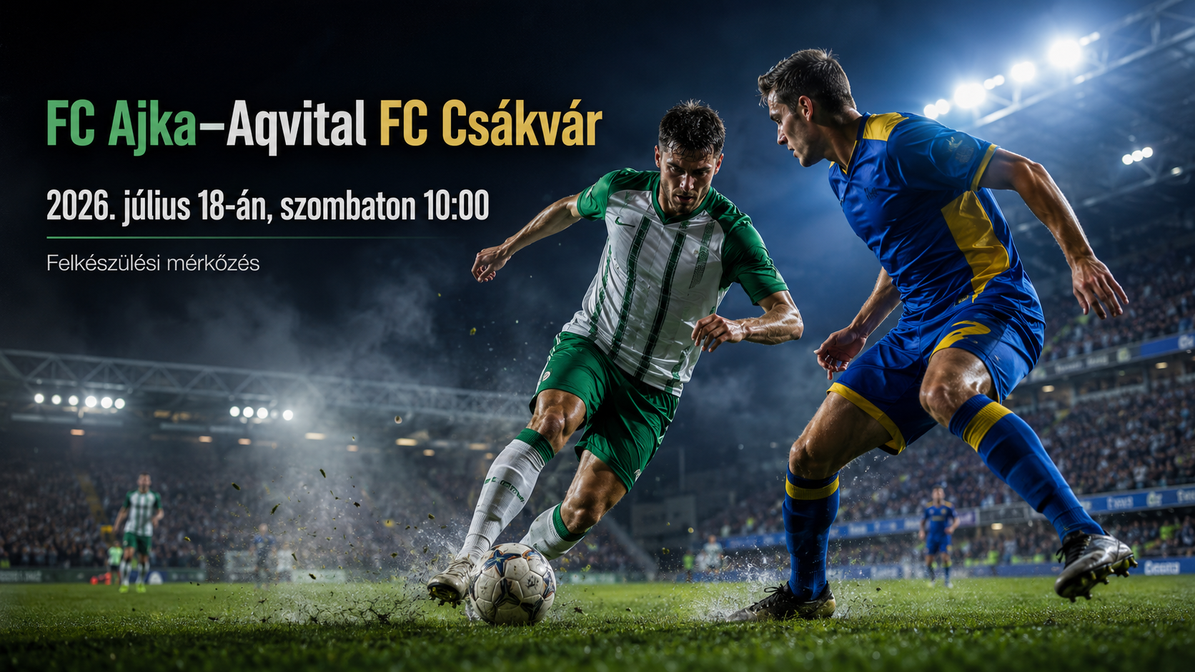 Ajka–Csákvár felkészülési meccs