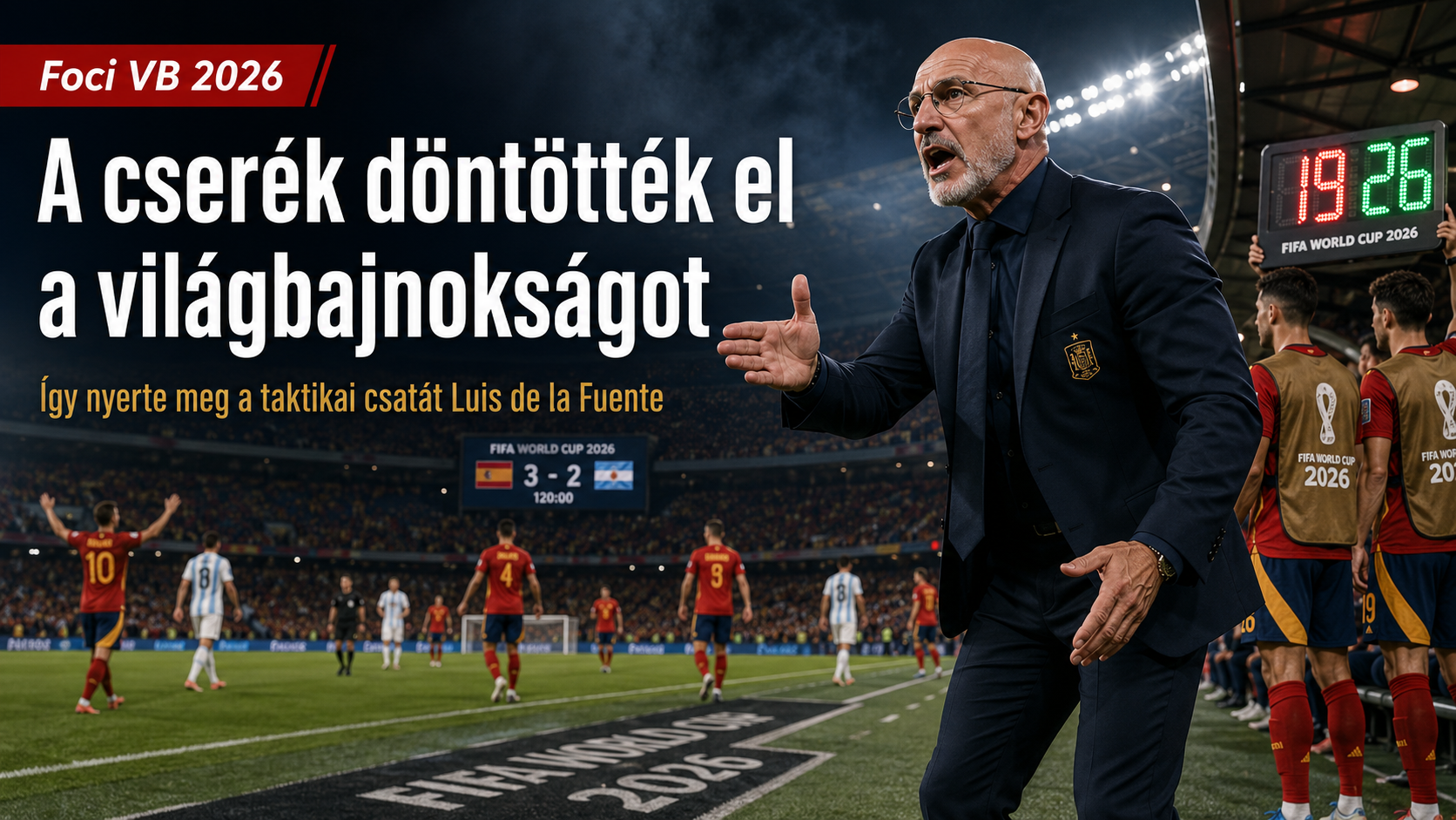 A cserék döntöttek a világbajnokságon