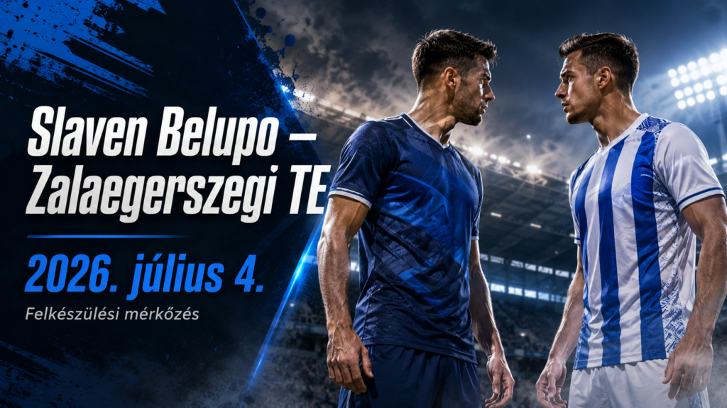 Felkészülési mérkőzés: Slaven Belupo vs ZTE