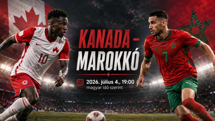Kanada vs Marokkó - 2026. július 4.