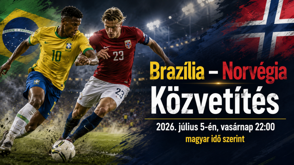 Brazília – Norvégia foci mérkőzés