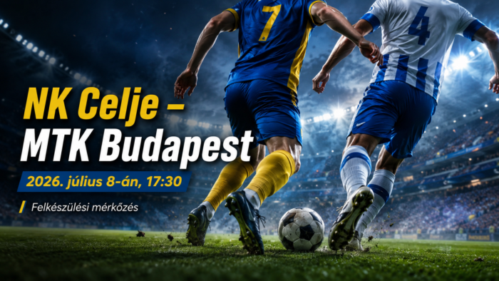 Dinamikus futballmérkőzés promóciós poszter