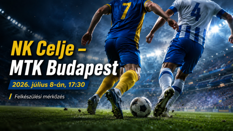 Dinamikus futballmérkőzés promóciós poszter