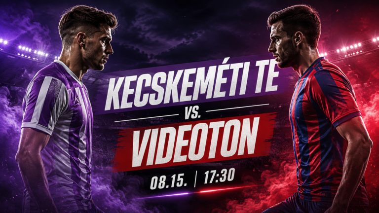 Sportfaktor – friss sporthírek, közvetítések és elemzések 13 Kecskemét–Videoton