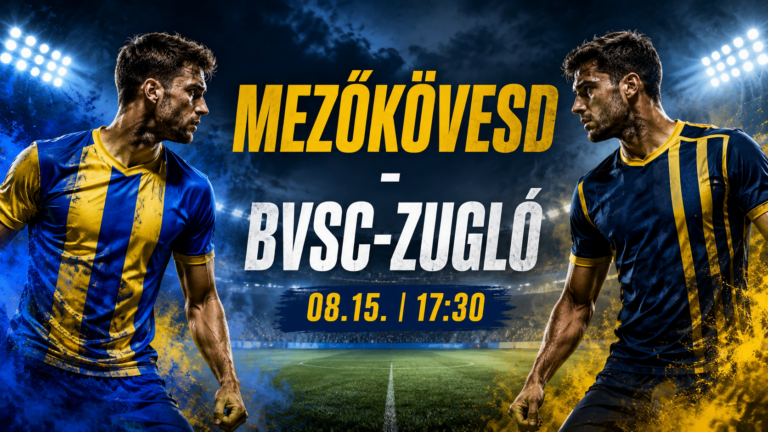 Sportfaktor – friss sporthírek, közvetítések és elemzések 12 Mezőkövesd–BVSC