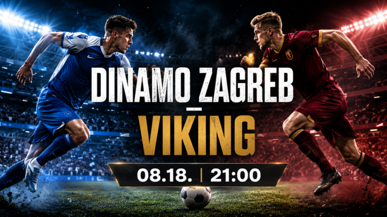Sportfaktor – friss sporthírek, közvetítések és elemzések 10 Dinamo Zagreb – Viking