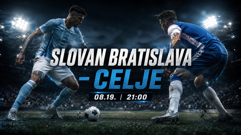 Sportfaktor – friss sporthírek, közvetítések és elemzések 11 Slovan Bratislava – Celje