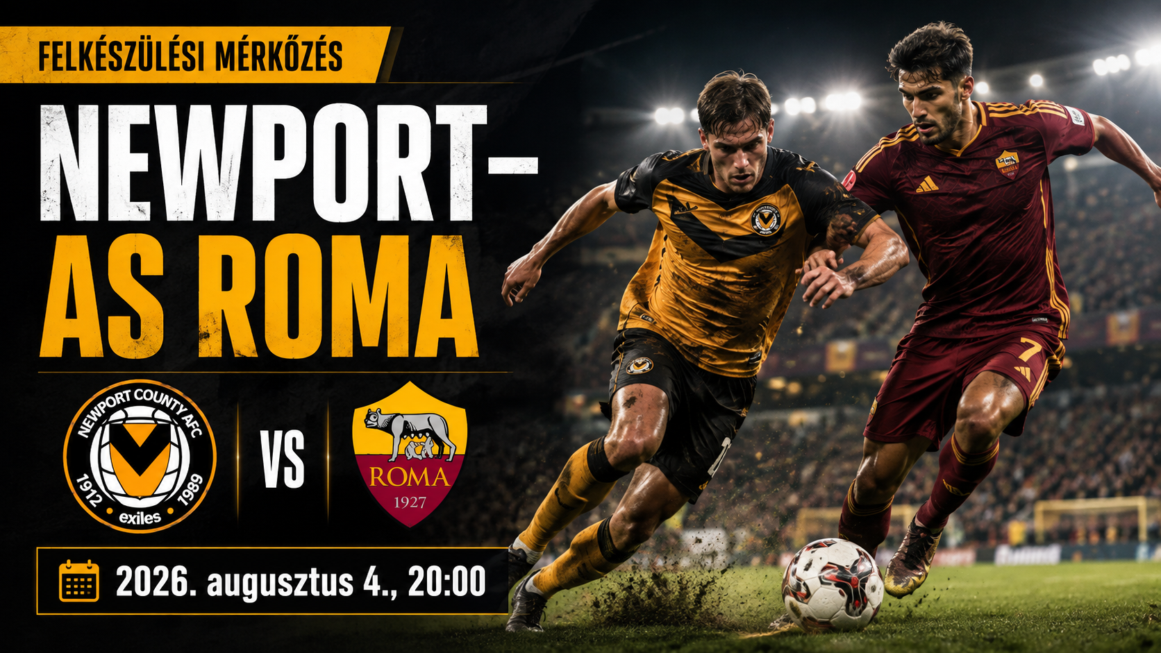 Newport County–AS Roma