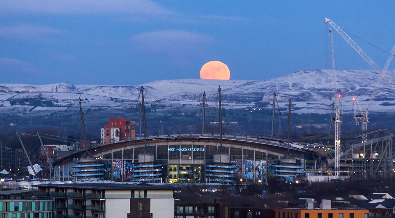 Az Etihad Stadium – archív fotó