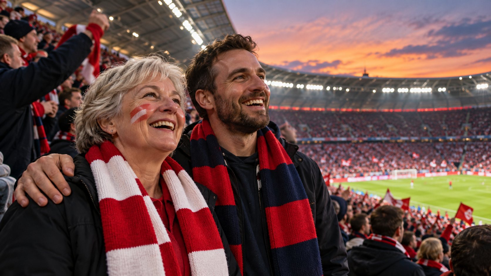 Bayern München–Arsenal mérkőzéselőzetes – AI-illusztráció