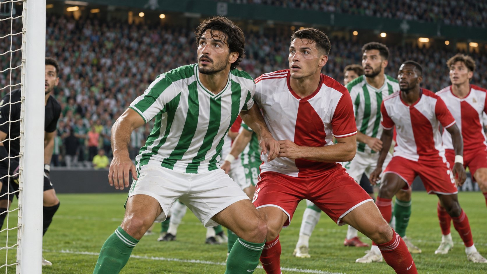 Betis–Feyenoord mérkőzéselőzetes – AI-illusztráció
