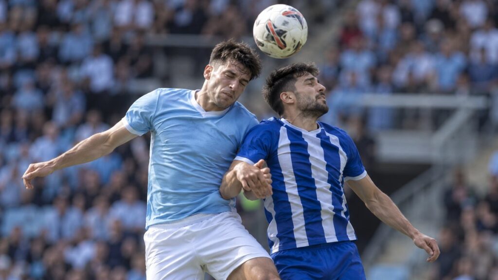 Celta Vigo–Alavés – AI-val készült futballillusztráció