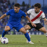 Getafe–Rayo Vallecano – AI-val készült futballillusztráció