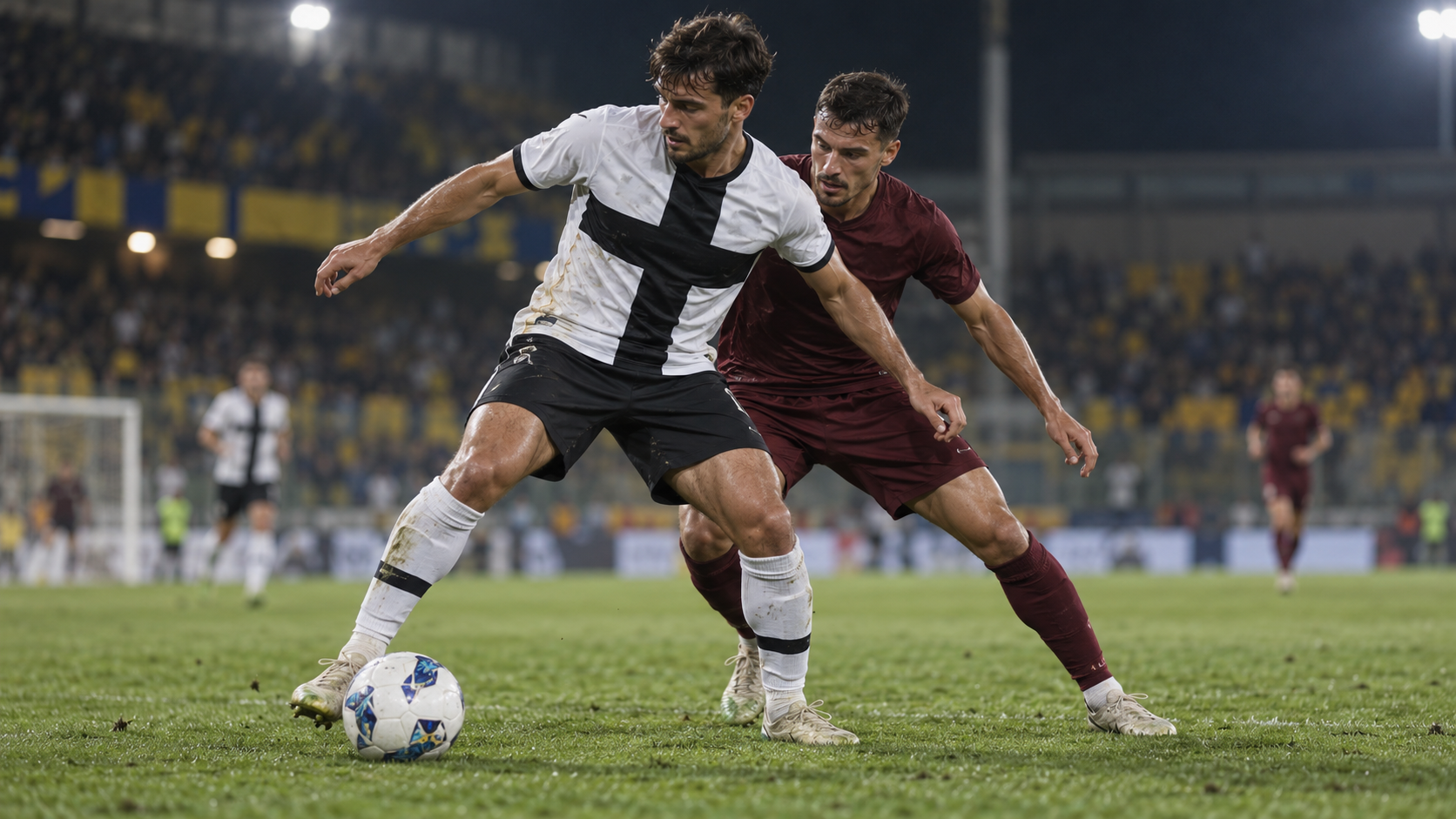 Parma–Torino – AI-val készült futballillusztráció