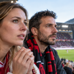 Freiburg–Bayern München – AI-generált szurkolói illusztráció
