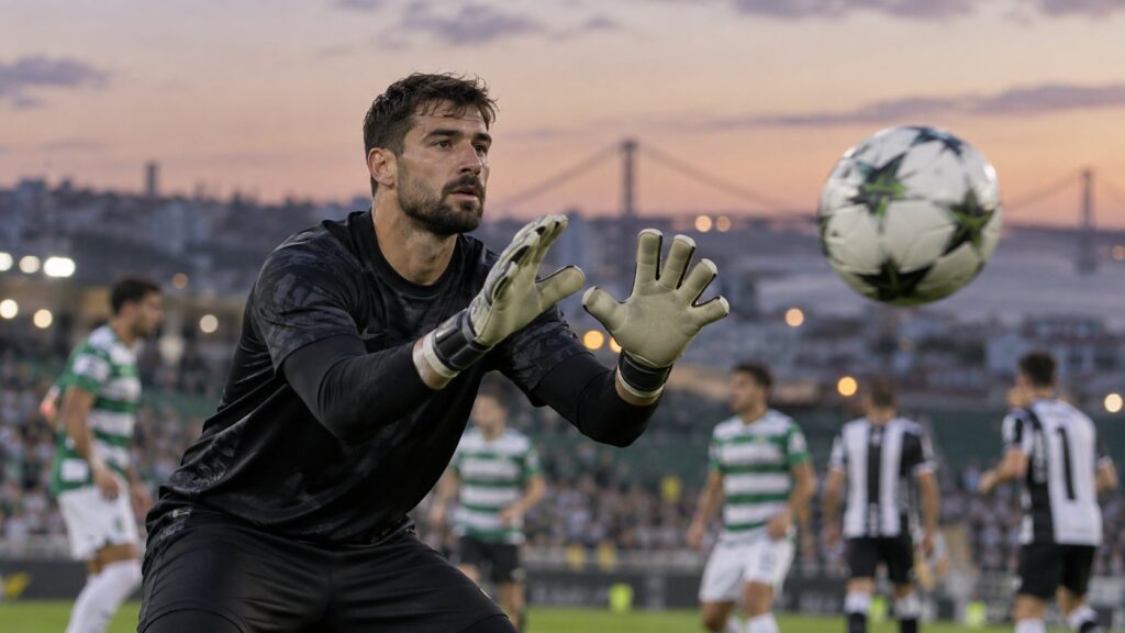 Sporting CP–LASK mérkőzéselőzetes – AI-illusztráció